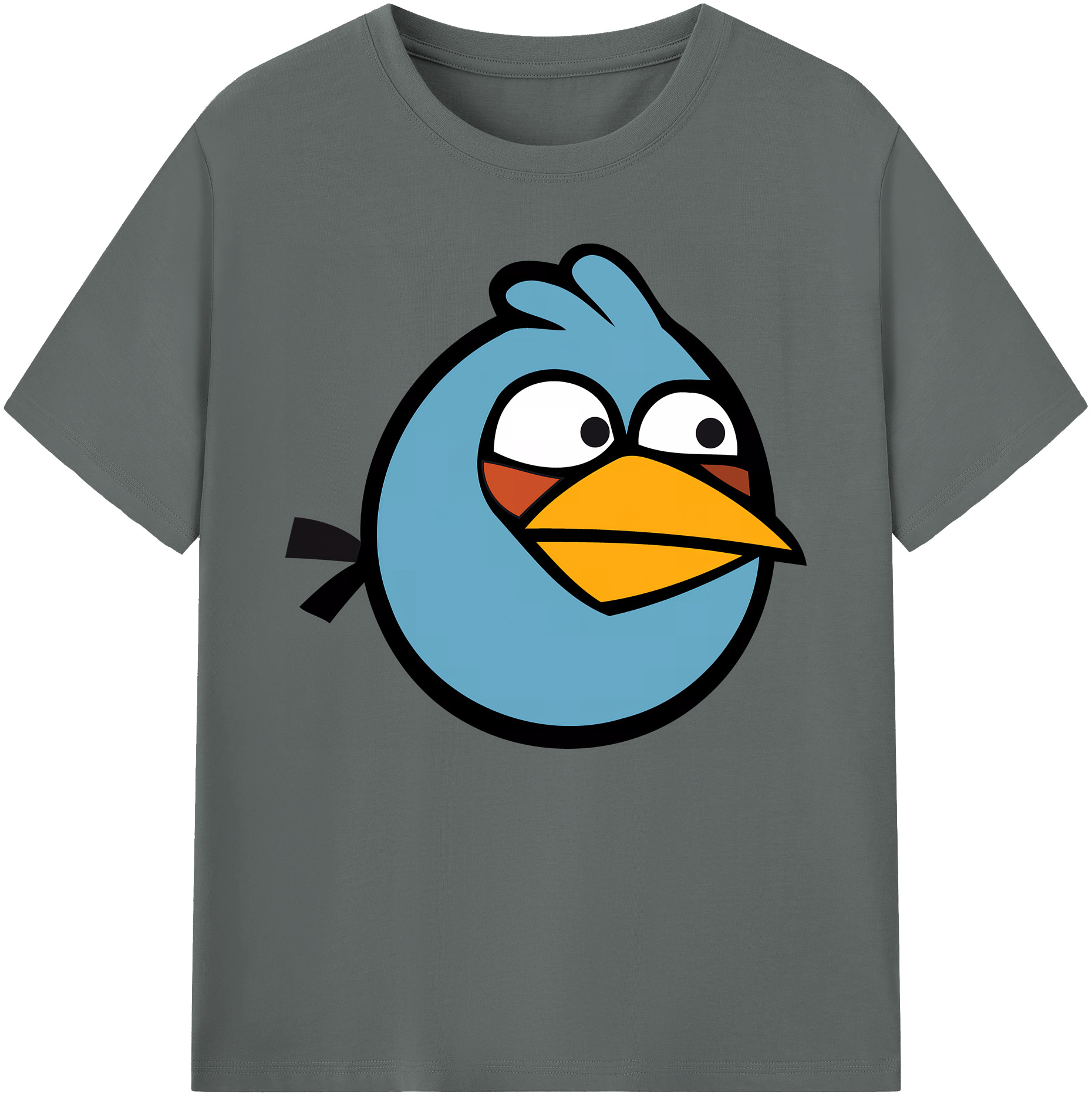 （画像用） Angry Birds アングリーバード 綿100％ メンズ半袖Tシャツ｜肌触りやわらか＆通気性